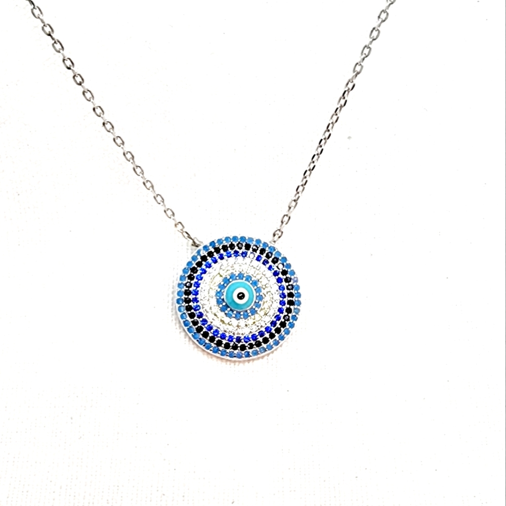 Evil eye necklace